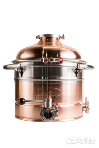 Перегонный куб из меди 35 л Premium от Max Cuprum