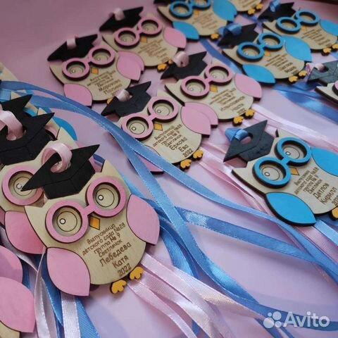 Медали в школу и сад на выпускной