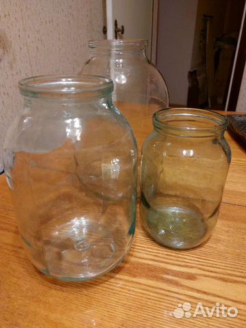 Банки стеклянные разные