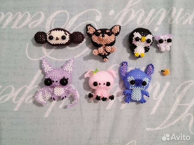 Амигуруми из бисера на заказ