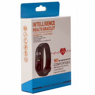Фитнес браслет Intelligence health bracelet M3