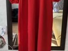 48-50 красное теплое платье объявление продам