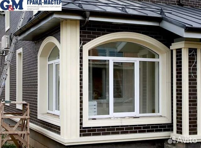 Окна пвх арочные