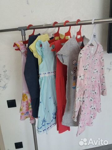Детские вещи пакетом 110-116 для девочки