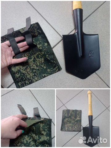 Лопата малая и чехлы для лопат