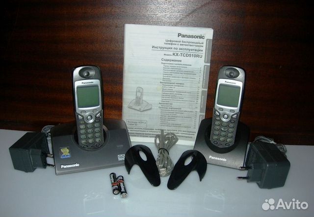 Радиотелефон Panasonic KX-tcd512ru
