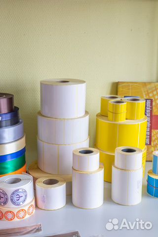 Термоэтикетки и термотрансферные этикетки