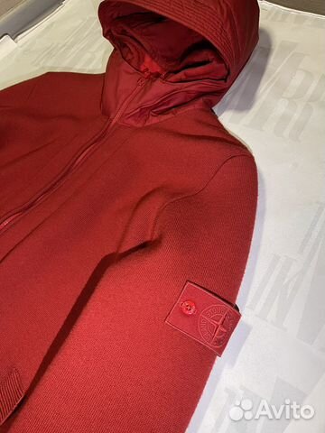 Stone island ghost piece red 2в1