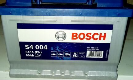 Аккумулятор Bosch I Varta