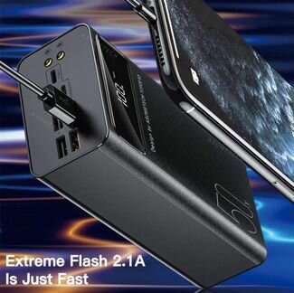 Внешний аккумулятор Power Bank 50000 мАч