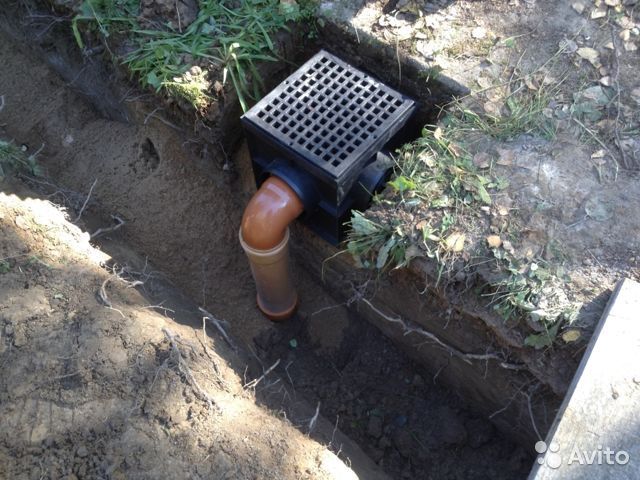 Дренажная система из кирпича