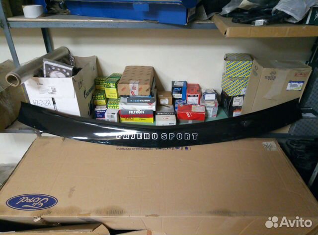 Дефлектор капота MMC Pajero Sport 2