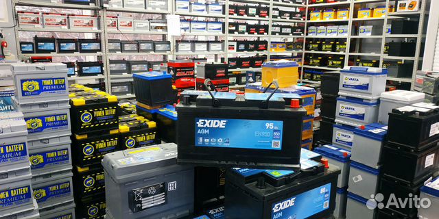 95Ач AGM Exide оригинал Свежий Аккумулятор