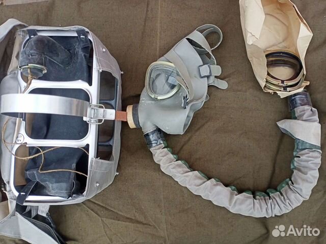 Ип-4м противогаз изолирующий купить в Красноярске | Хобби и отдых | Авито