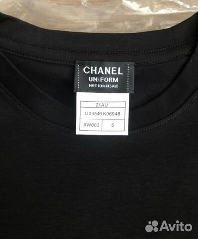 Футболка chanel uniform,оригинал