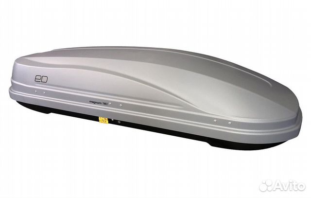 Бокс багажный ED Магнум 580 серый карбон