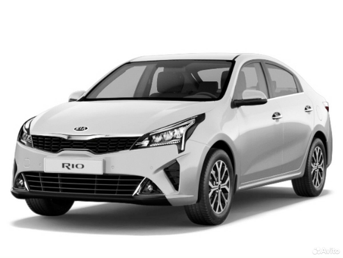 Kia Rio 2022 белая