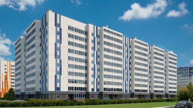 2-к. квартира, 56,1 м², 2/10 эт.