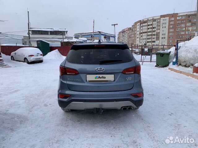 Hyundai Santa Fe 2.2 AT, 2018, 57 000 км