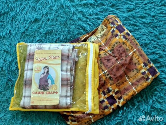 Слинг на кольцах и слинг-шарф