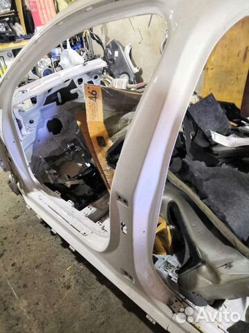 Audi A6 C7 центральные стойки кузова