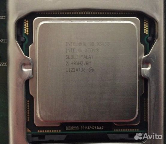 4-ядра процессор s1156 x3430 аналог Core I5