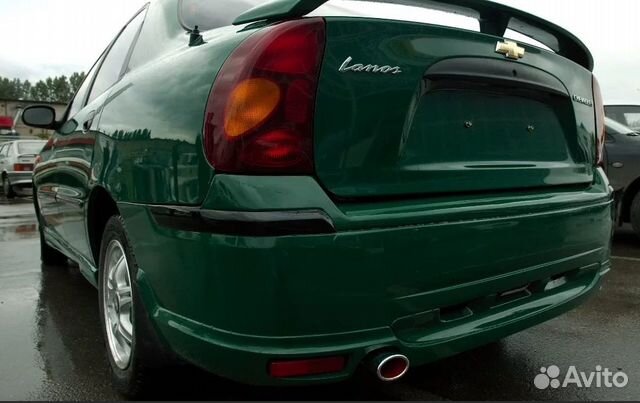 Бампер задний ланос 1998г. Новый