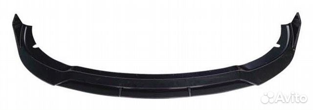 Губа R в передний бампер SRT для Dodge Charger 15+