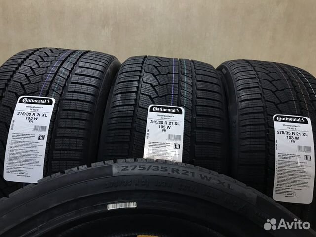 Continental ContiWinterContact TS 860S 275/35 R21 и 315/30 R21