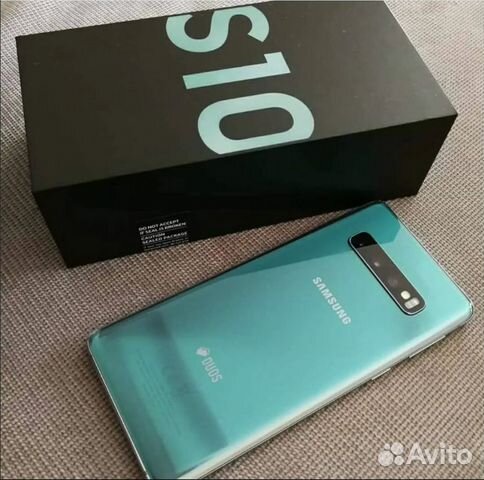 Samsung Galaxy S10 Duos 128Gb Prism Green / Новый