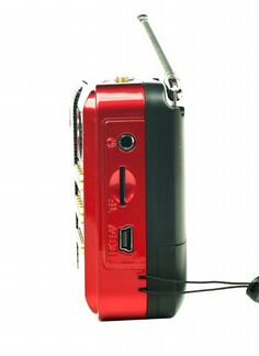 Портативный радиоприемник FM с MP3 плеером, USB