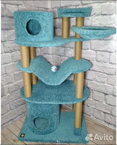 Когтеточка с домиком, производство