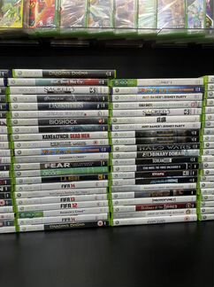 Xbox 360 Б/У игры пор 32В