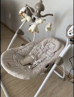 Детские качели от 0 до 1 года