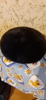 Берет норковый новый