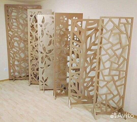 Резные перегородки и экраны радиаторов