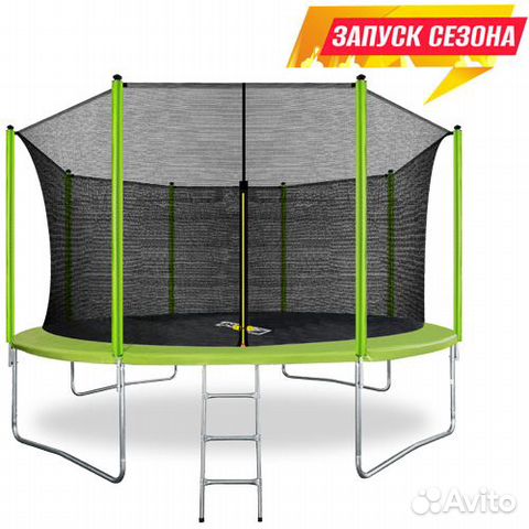 Батут 14FT 427 см уличный с внутренней сеткой