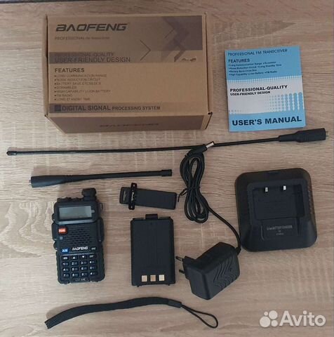 Радиостанция Baofeng UV5R 8W