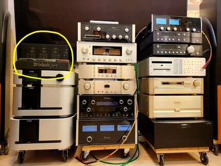 Mcintosh mc 275 ламповый усилитель скупкa техники