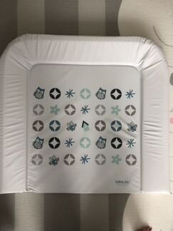 Пеленальный коврик Bebe jou ментол Совушки