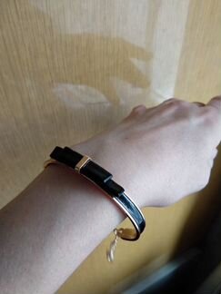 Браслеты Бантик черный и белый