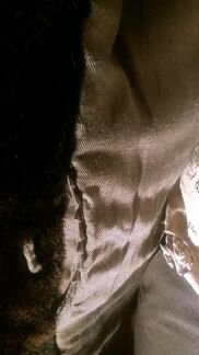 Шуба мутоновая новая, натуральная. Винтаж