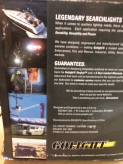 Фараискатель golight с дистанционным управлением