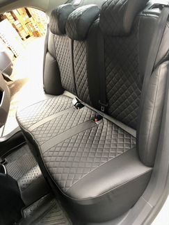 Модельные чехлы Ситроен С4 из экокожи