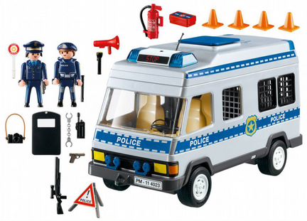 Playmobil 4023 Полиция Автозак с мигалкой