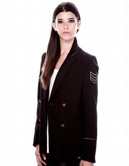 Черный Пиджак Pull&bear