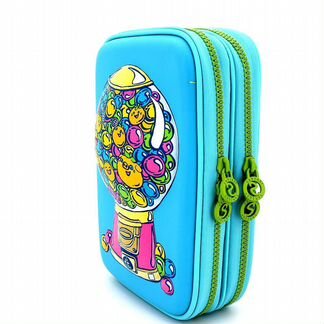 Пенал школьный 3D Otto Skylar /Taiwan - 2 секции