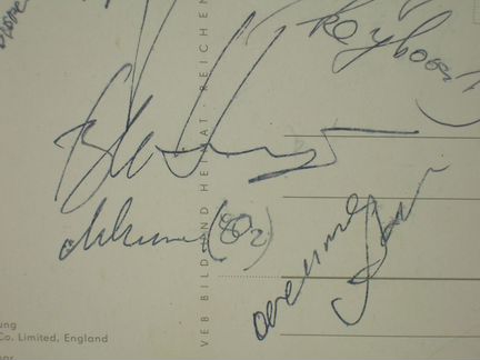 CD Ал. Барыкина и карточка с автографами из 80-х