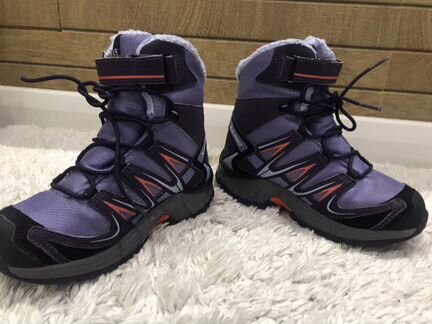 Ботинки зимние на девочку Salomon Xa Pro Clima she