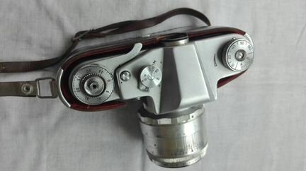 Зенит 3М с белым Гелиос-44 СССР отличное состояние